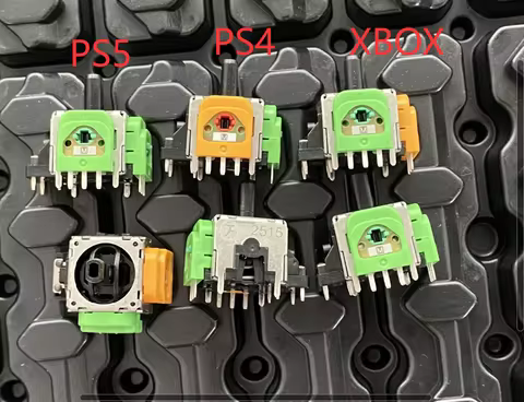 10PCS For XBOX Series X/S TMR Sensor 3D Analog Joystick For PS5 For PS4 Gamepad Favor TMR Electromag