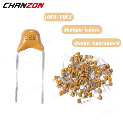 NEW Monolithic Ceramic Capacitor 10PF to 10UF 50V MLCC Capacitor 100NF 1UF 10UF Electronic Component