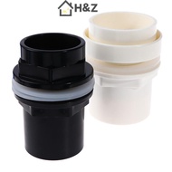 H&Z 20-50mm PVC Connectors Thicken Fish Tank Pipe Garden Drain Pipe Adapter