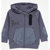 George boy's zip-up shirt