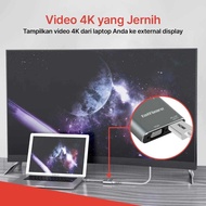 EZSHOPPING Video Adapter 4 in 1 USB Type C to HDTV VGA PD Charging 4K - D87| |