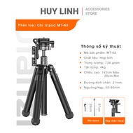 Chân tripod cho điện thoại máy ảnh Ulanzi MT-63 cao cấp chính hãng