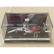 Mini Cut Minichamps F1 1/43 Alfa Romeo Sauber C37 Leclair Professional Career First Station Acebaiji