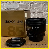 Nikon 85mm F1.8D Lens “Msia Set” Portrait Prime Lens