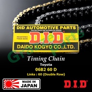D.I.D DID Timing Chain 06B260D 13506-25010 Toyota Dyna YH80 Hiace TT132 Liteace YM31 1Y 2Y 3Y 4Y (60