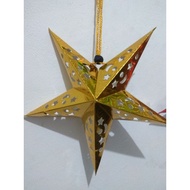 Paper lantern 3D star pentagram 30cm Eid al-Fitr. Christmas xmas