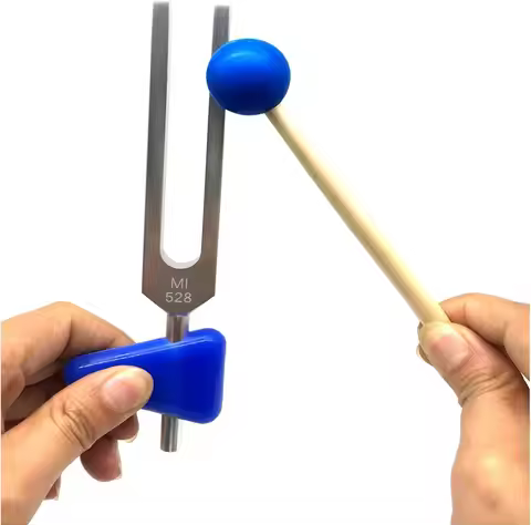 528 Hertz Tuning Fork Tool Energy Tuning Fork for DNA Repair Therapy Sound Healing Chakra Tuning For