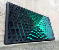 木牆藝術 - 聲音擴散器 - 吸音板 - 週年紀念禮物 - 音樂室