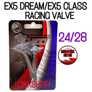 EX5 CLASS/EX5 DREAM RACING VALVE 24/28 - LEO
