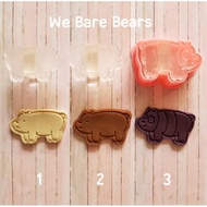 WE BARE BEARS Cookie cutter (3 items)