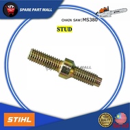 STIHL CHAIN SAW (MS380): STUD ( 0000 953 6605 ) BAR STUD MESIN TEBANG POKOK CHAINSAW REPLACES PART 0