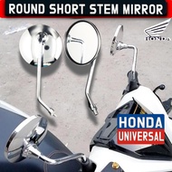 RUSI PASSION SIDE MIRROR | MEDIUM STEM CLEAR SIDE MIRROR | HIGH QUALITY MOTORCYCLE SIDE MIRROR| AFFORDABLE