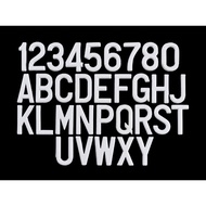 1PCS Car Plate Number 3D Number Plate Alphabet /Plate Nombor (3D)