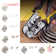 ROXUL Crimping Tool, 4mm Slot Multifunctional Pliers Crimp Jaw, High Quality Replacement SN-58B/2546