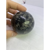 D2715 Natural Raw Ore/Gray Long Lime Ball Size Approximately Diameter 57.4mm Weight: 285g