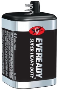 2-pack Eveready 1209 (509) 6 Volt Lantern Battery 2-pack Eveready 1209 (509) 6 Volt Lantern Battery
