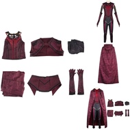 Costume Premium Cosplay For Wanda Vision Scarlet Red Witch Fabric