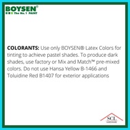☃ ▼ BOYSEN Permacoat Latex (Flat, Gloss, Semi-Gloss) 16 Liters / 4 Gallon / 1 Pail
