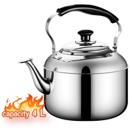 6L 8L 10L 12L Large Capacity Thickened 304 Stainless Steel Whistle Kettle Suitable for Home Inducti