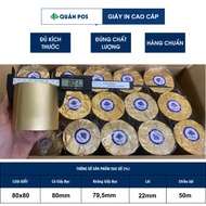 INVOICE PRINTING PAPER BOX K80*80 – HIGH QUALITY THERMAL BILL PRINTING PAPER