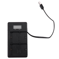 Lp-E6 Battery Charger Lcd Dual Charger For Canon Eos 5Ds R 5D Mark Ii 5D Mark Iii 6D 7D 80D Eos 5Ds 