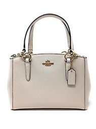 COACH Crossgrain Leather Mini Christie Carryall Crossbody Handbag