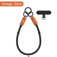 ✈√◐Hagibis Cell Phone Lanyard Type-C Cable Portable Keychain USB C to C Charging Cable Wrist Cord fo