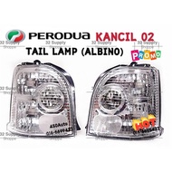 🔥Kancil 02 2002 Tail Lamp Full White Albino Clear Set // Kancil Belalang Lampu Belakang Sepasang / L