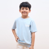 M231 Kids Junior High T-shirt Blue 1055A