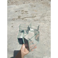 Akuarium ikan side mirror