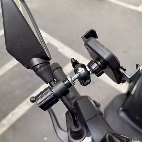 Electric Bike Rearview Mirror Dedicated Phone Holder, Riding Navigation Phone Holder, Motorcycle Sco