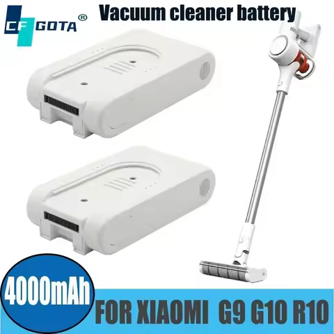 NEW 25.2V Rechargeable lithium ion Battery Pack 4000mAh for Xiaomi Mijia G9 G10 Wireless Vacuum Clea