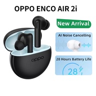 OPPO ENCO Air 2i TWS Earphone Bluetooth Wireless Earbuds AI Noise Cancelling Wireless Headphone 28 Hour Battery Life For Find X5