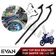 EVAN.PH Motorcycle HRV Box Bracket For SNIPER 150 / LC 150