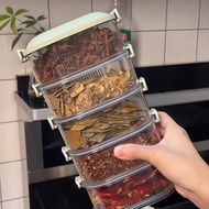 bekas kuih raya balang kuih raya kedap udara Kotak penyimpanan rempah-rempah dapur kelas makanan rum