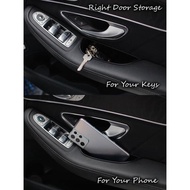 Mercedes C-Class W205 and GLC-Class X253 RHD Front Car Door Holders for Right Hand Drive models.