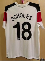 曼聯 Manchester United 10-11 作客復古球衣 波衫