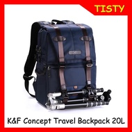 K&amp;F Concept  (KF13.087 blue) Multifunctional Camera Travel Backpack 20L  Fits 15.6 Inch Laptop