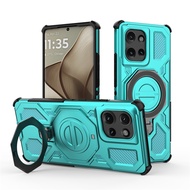 Case For Motorora Edge 50 50Pro 50Fusion ⭐Plastic Bracket Ring Magnetic Car Holder Phone Cover⭐ Shoc