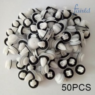Sale Fender 50pcs White+Black Door trim Fits For Mazda CX-5 CX5 CX-7 MAZDA 3 6 2 ATENZA Axela Car Cl