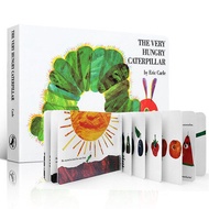 The Very Hungry Caterpillar Eric Carle Board book หนังสือนิทานกิจกรรมภาษาอังกฤษสำหรับเด็ก