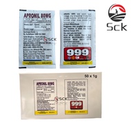 Apronil 80WG 1gm /Fipronil 80%/anai-anai/serangga/Advansia/sama dgn Regent 80WG