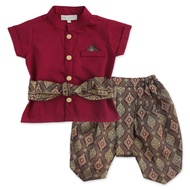 Thai Outfits Boy 2Pc ชุดไทยเด็กชาย 3/6M-10/12Y (Link 23)