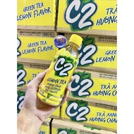 C2 Lemon Flavor Green Tea - Tra Xanh C2 360ml / 455ml (1Box 24 Bottle )