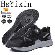 Casual MTB shoes shoes cycling speed sneakers men's flat road bike boots cycling shoes slip spikes pedals SPD mountain bike srea