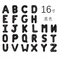 Same Day Shipping {16 Inch English Letters 40cm Black A To Z Letter Balloons} Birthday Decoration On
