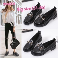 Large Size Women's Shoes (Size 31-46) Spring Shoes Women Extra Large Size 44 45 46 Small Leather Sho