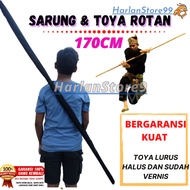 SARUNG TAS TOYA ROTAN - TOYA 170CM - TOYA DAN SARUNG TOYA TAS TOYA - TOYA ROTAN SILAT