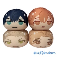 Selling 4 Pieces Manju Nginigi Mascot Couple-Given Illustration Exhibition