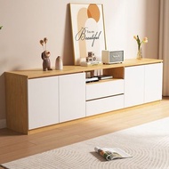 TV cabinet, solid wood low cabinet, storage cabinet, tall floor-standing living room storage cabinet